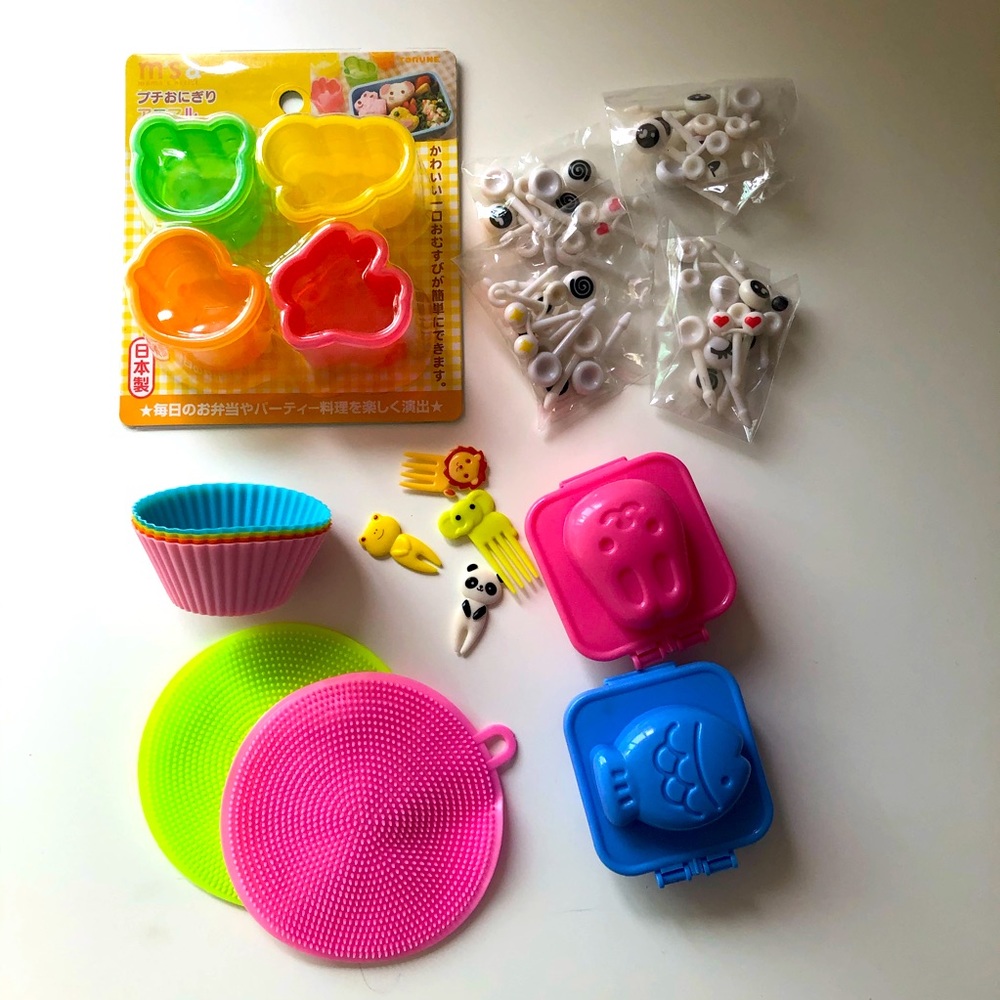 Bento box supplies - assorted lot